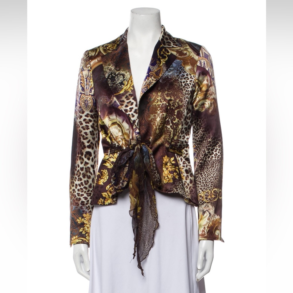 Silk Roberto cavalli blazer - Picture 1 of 3